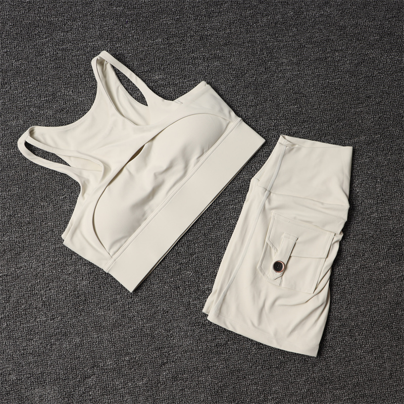 Cycling Gear Women - Fitness Shorts Yoga Sets Women's Tracksuit