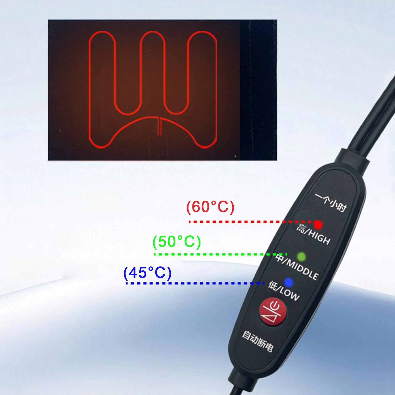 Cycling Gear Temperature - 5V Electric Heated Handlebar Warmer Motorcycle