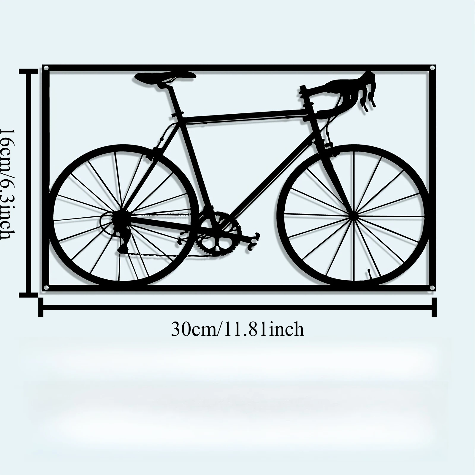 CIFBUY Metal Wall Art Iron Bic - Cycling Gear Gifts recension och pris