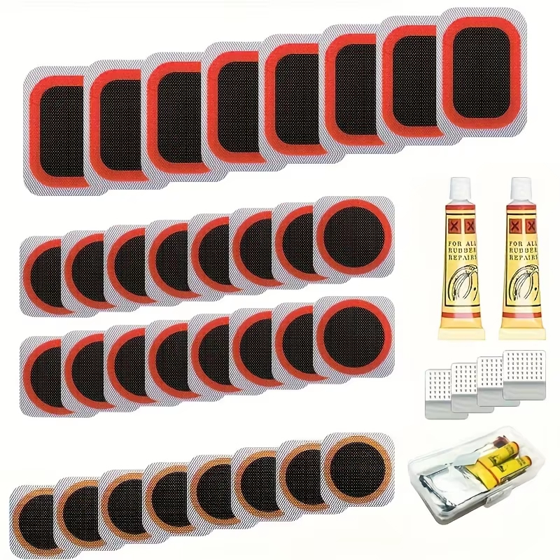 39pcs Bike Tire Repair Kit - B - Bike Tube Repair Kit recension och pris