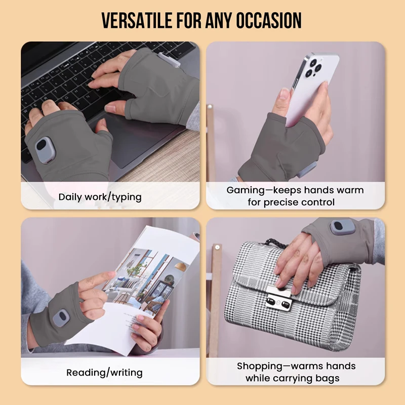 USB Powered Heating Gloves wit - Cycling Gear Temperature recension och pris