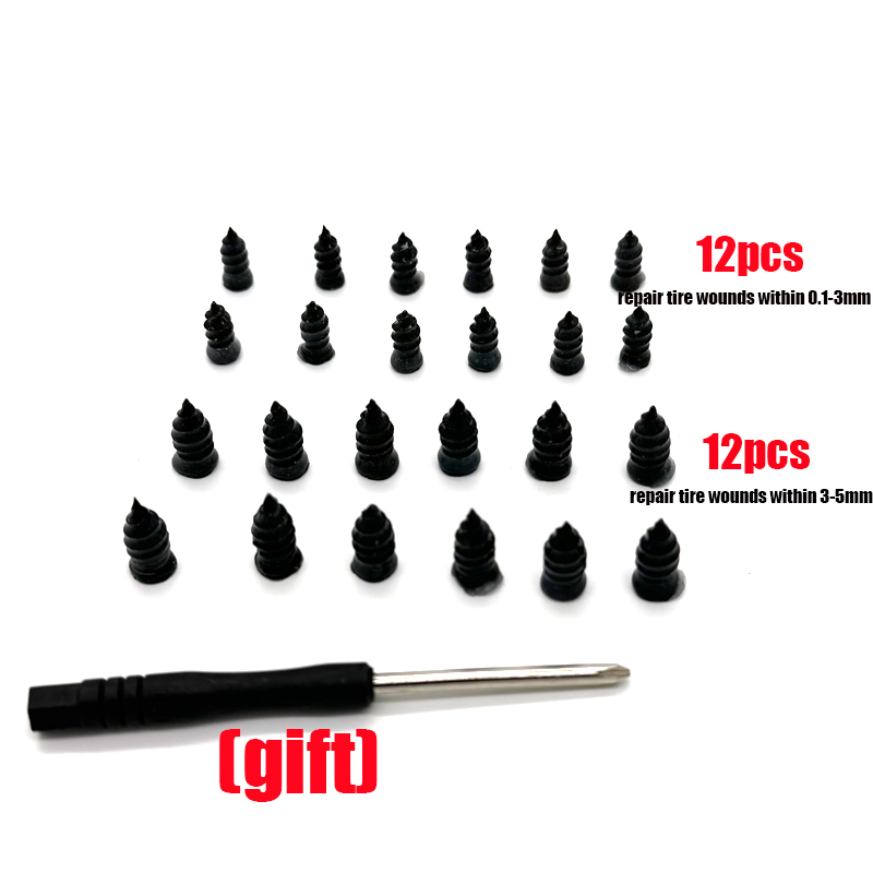 12PCS 24PCS Motorcycle Vacuum  - Bike Tube Repair Kit recension och pris