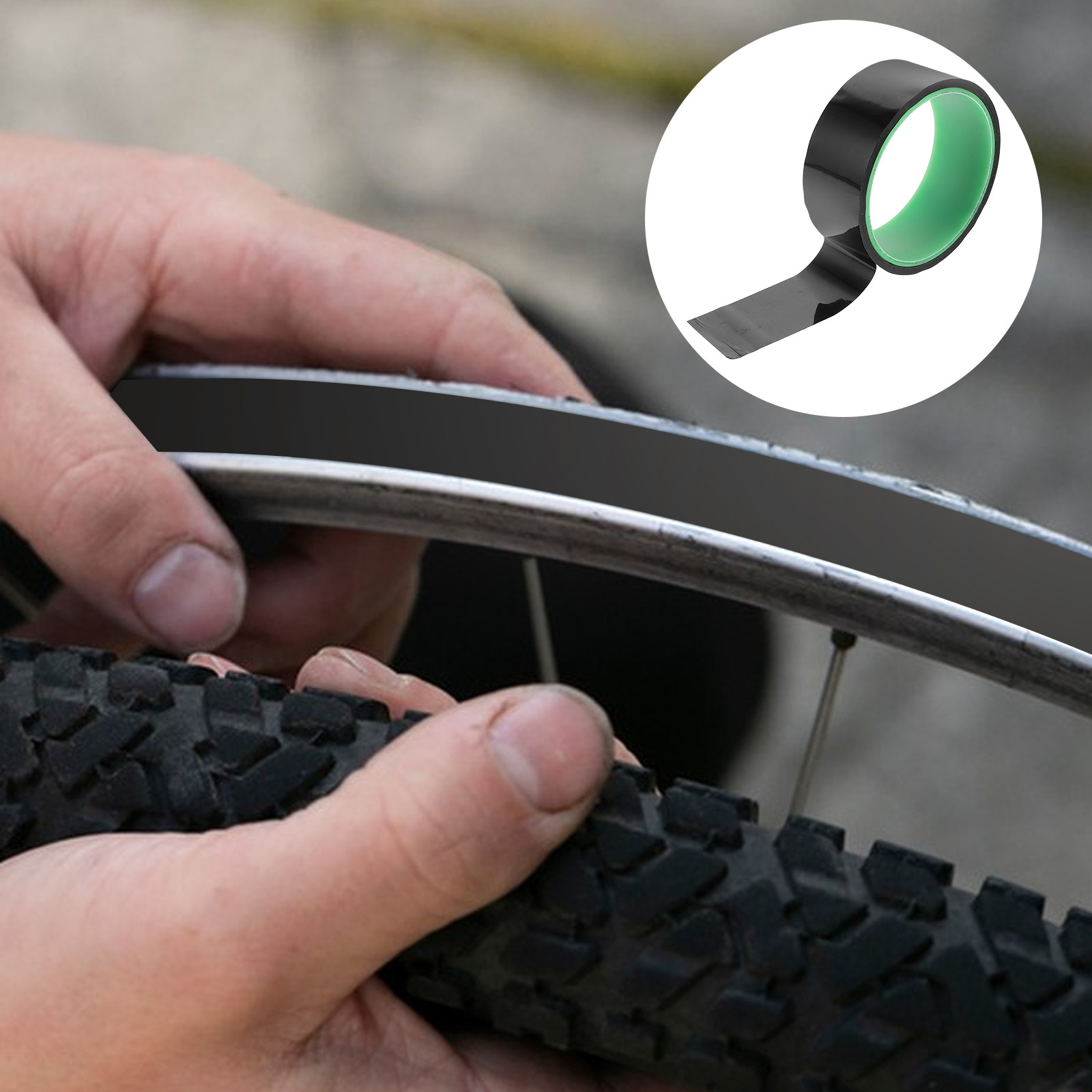 Bicycle Rim Tape 10M Pet 35Mm  - Bike Tube Repair Kit recension och pris