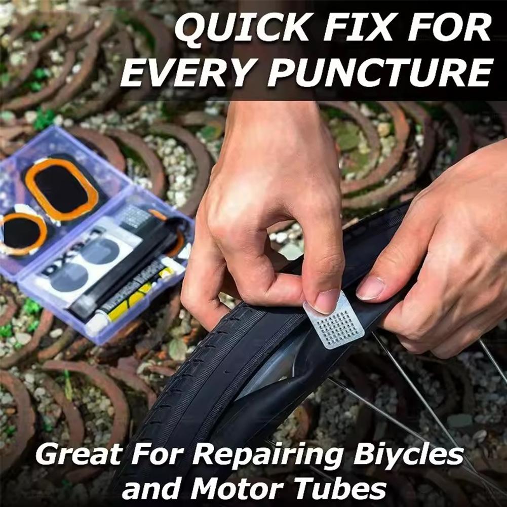 Bike Patch Kit Tire Flim Grind - Bike Tube Repair Kit recension och pris