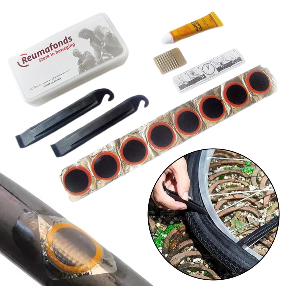 Bike Patch Kit Tire Flim Grind - Bike Tube Repair Kit recension och pris