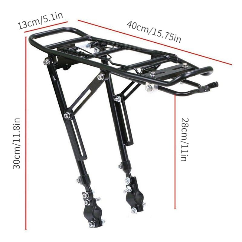 1PC Alloy Rear Bicycle  Rack C - Cycling Gear Bag recension och pris