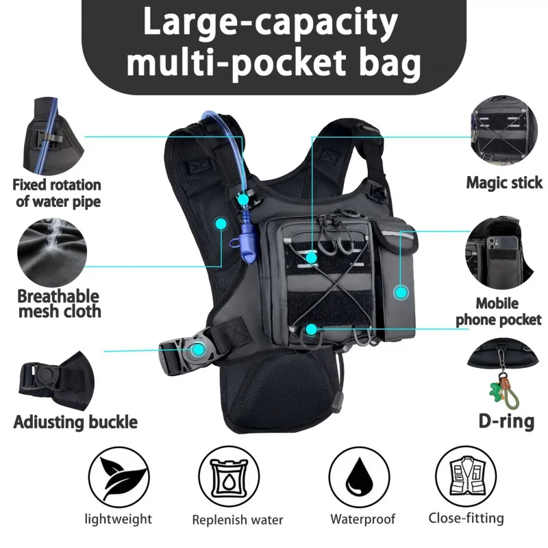 ​High-Quality Tactical Vest Ch - Cycling Gear Bag recension och pris