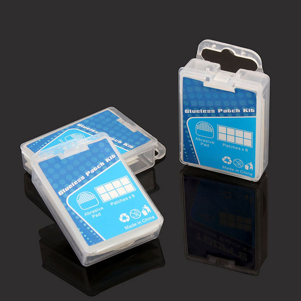 1Set Transparent Bike Tire Rep - Bike Tube Repair Kit recension och pris