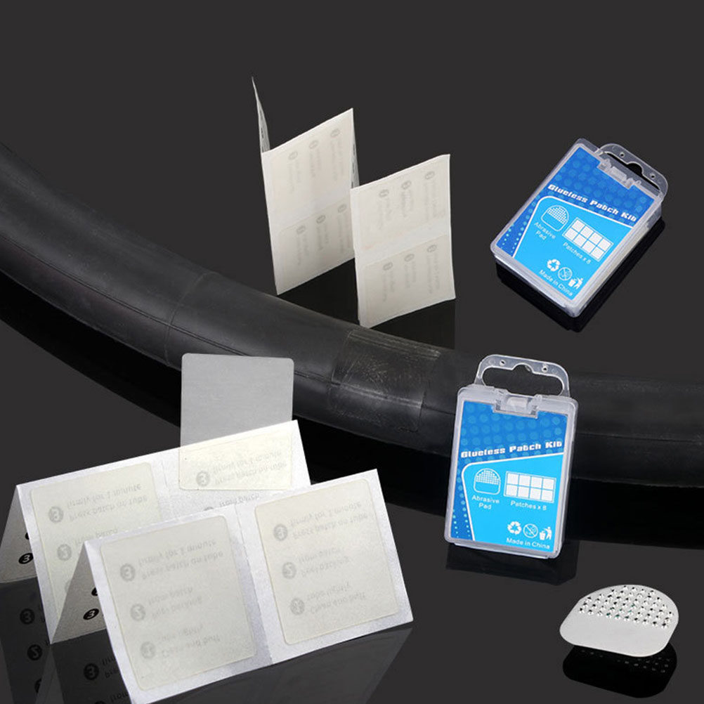 1Set Transparent Bike Tire Rep - Bike Tube Repair Kit recension och pris