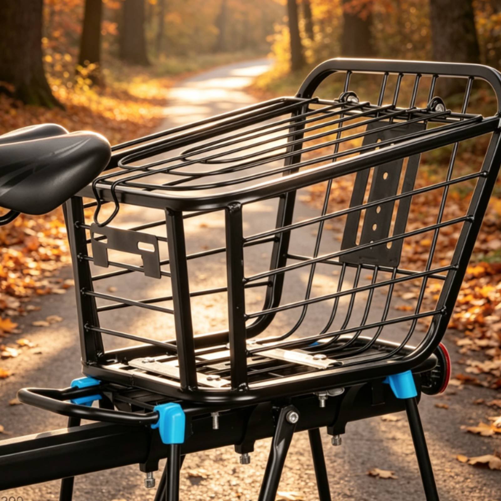 Folding Rear Bike Basket Folda - Cycling Gear For Commuting recension och pris