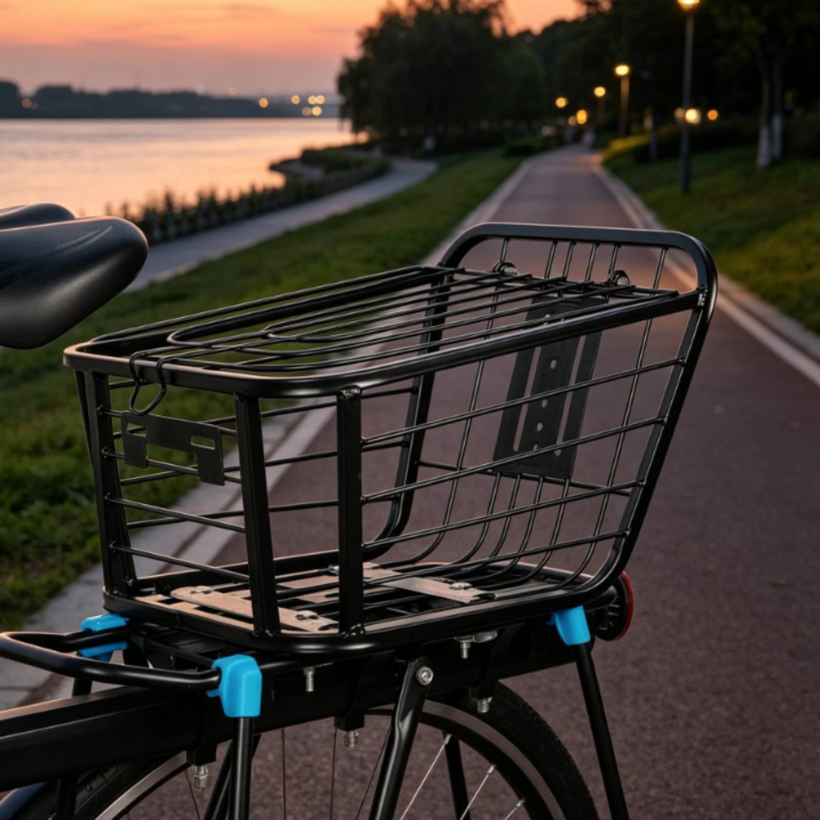 Folding Rear Bike Basket Folda - Cycling Gear For Commuting recension och pris