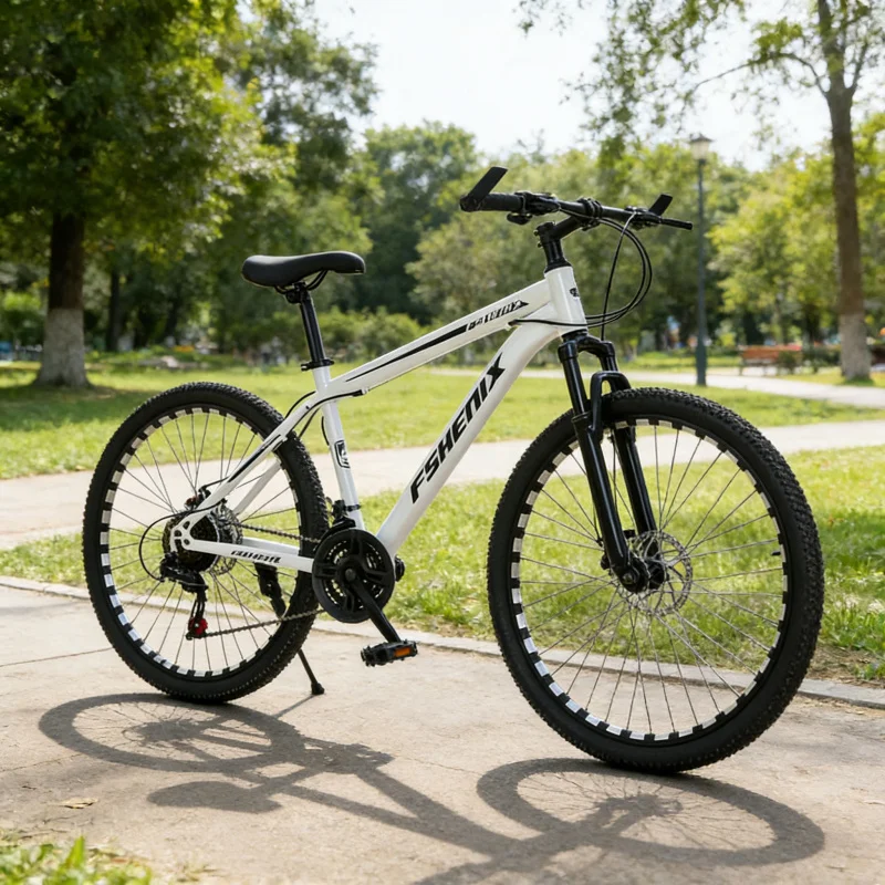 Snow White Spoke Wheel Mountai - Cycling Gear For Commuting recension och pris