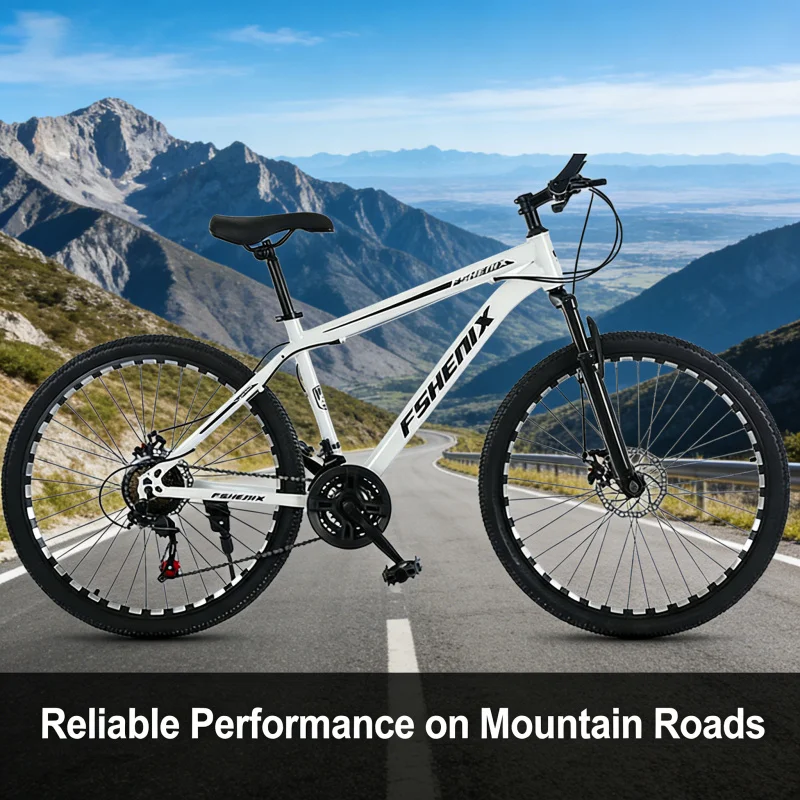 Snow White Spoke Wheel Mountai - Cycling Gear For Commuting recension och pris