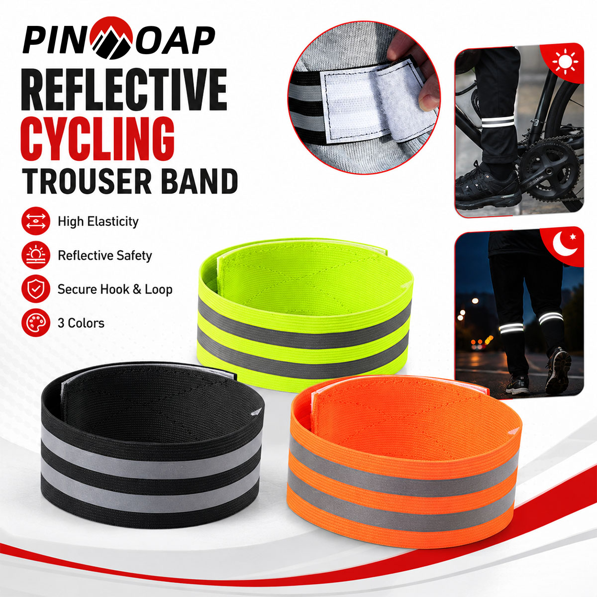 PINMOAP 1/2PCS Bicycle Pants L - Cycling Gear For Commuting recension och pris