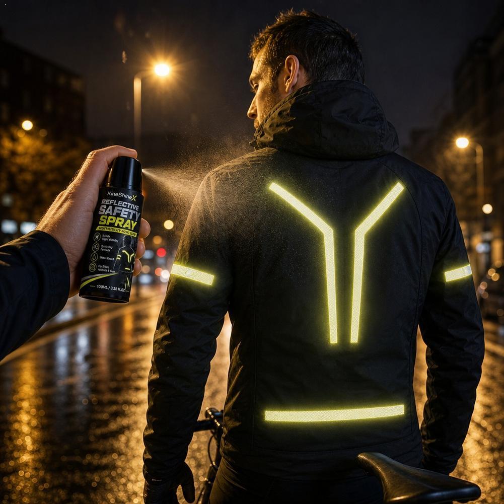 Night Reflective Safety Spray  - Cycling Gear For Commuting recension och pris