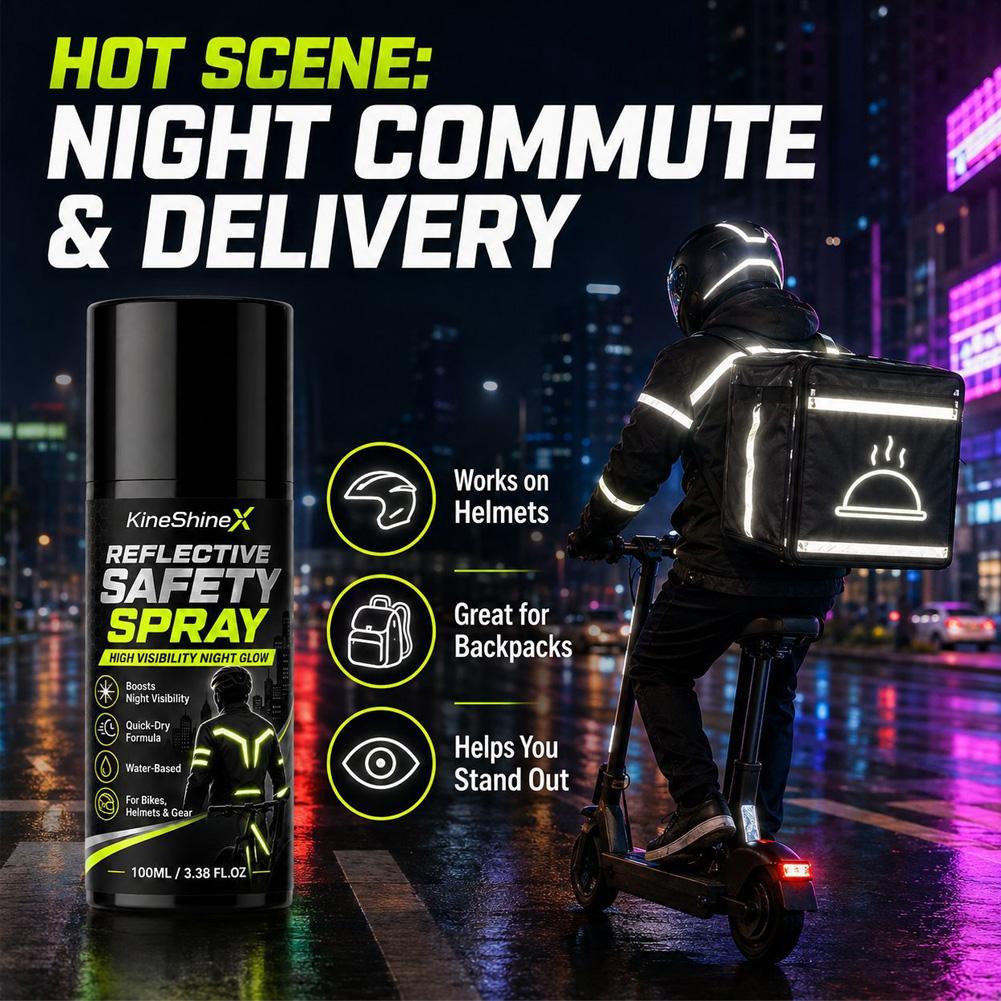Night Reflective Safety Spray  - Cycling Gear For Commuting recension och pris